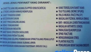 Advance Physiotherapy Centre Alor Setar / Fisioterapi - Jalan Shahab 5