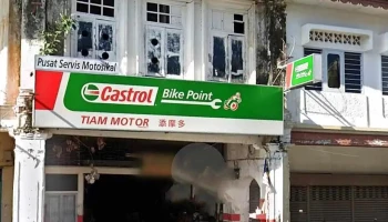Castrol Bike Point - Tiam Motor - Jalan Pasar