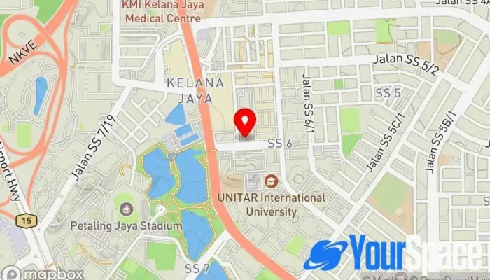 Anytime Fitness High Park Suite Kelana Jaya -  Peta - Petaling Jaya