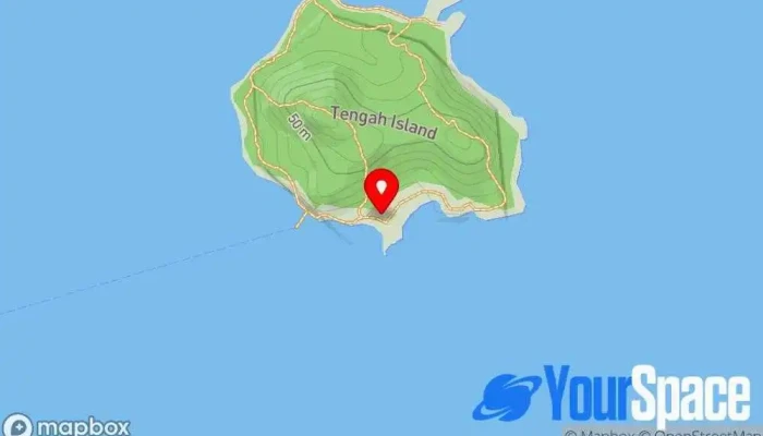 Batu Batu -    Tengah Island Peta - Mersing