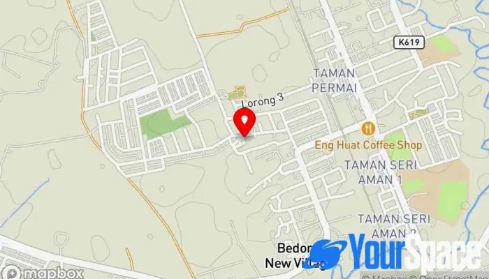 peta Bedong  di Bedong
