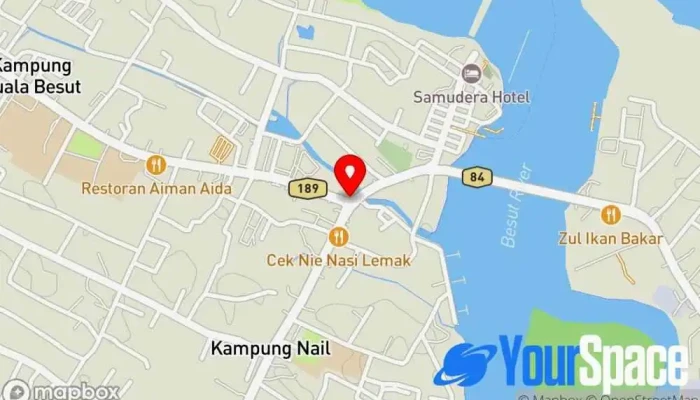 peta Besut  di Besut
