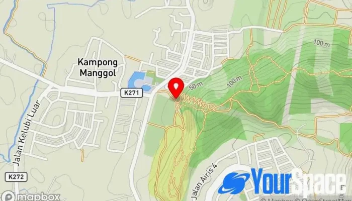 Bukit Malau Trailhead -  Peta - Jitra