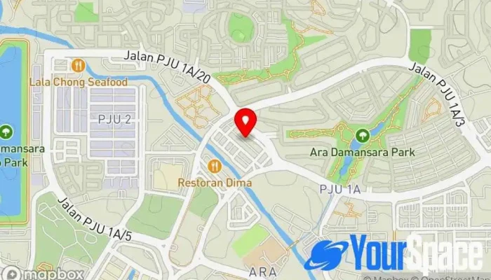 peta Compass Mind Asia Pusat latihan, Perunding Sumber Manusia di Petaling Jaya