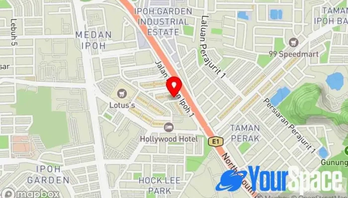 De Yoga Station -  Peta - Ipoh