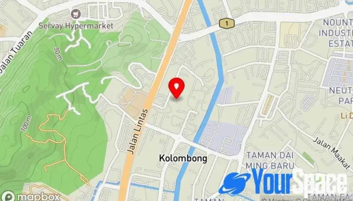 Gokul Yoga Surya -  Peta - Kota Kinabalu