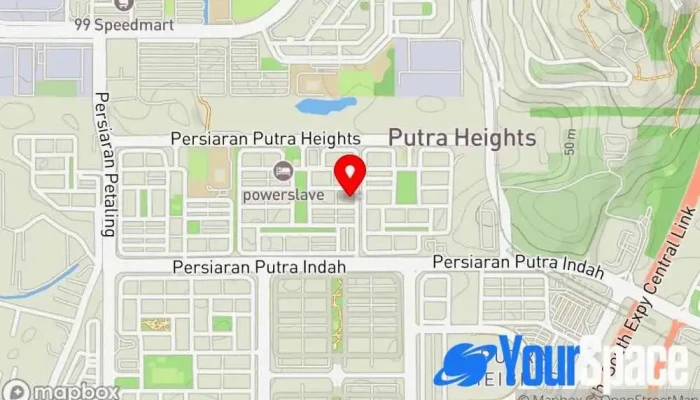 peta IIUM Montessori Putra Heights Sekolah Montessori, Tadika, Prasekolah di Subang Jaya