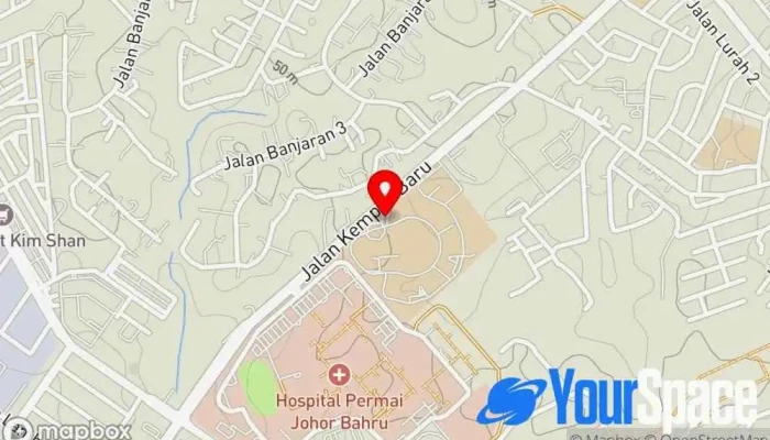 Ilkkm Johor Bahru -  Peta - Johor Bahru