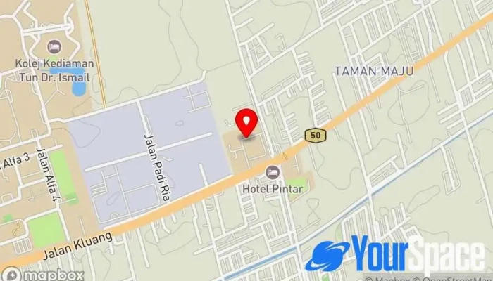 Institut Latihan Kementerian Kesihatan Malaysia Kejururawatan Batu Pahat Peta - Parit Raja