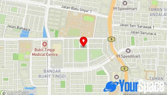 Iyengar Yoga Studio Klang -  Peta - Klang