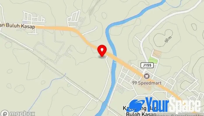 Jambatan Putus Buloh Kasap Broken Bridge Peta - Buloh Kasap
