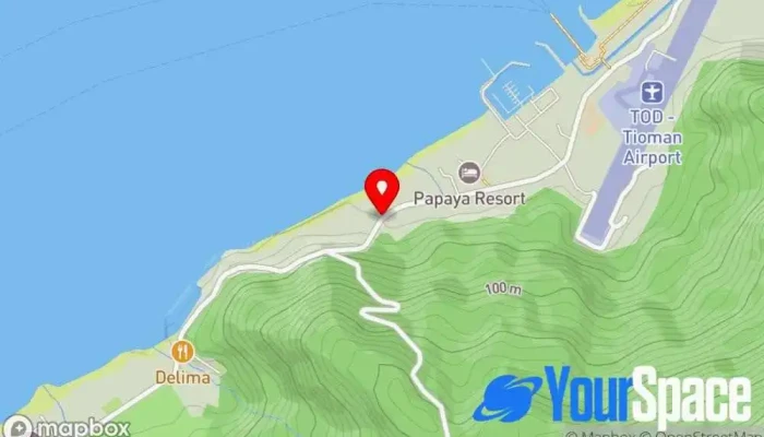 peta Kampung tekek pulau tioman Tempat Tarikan Pelancong di Pulau Tioman