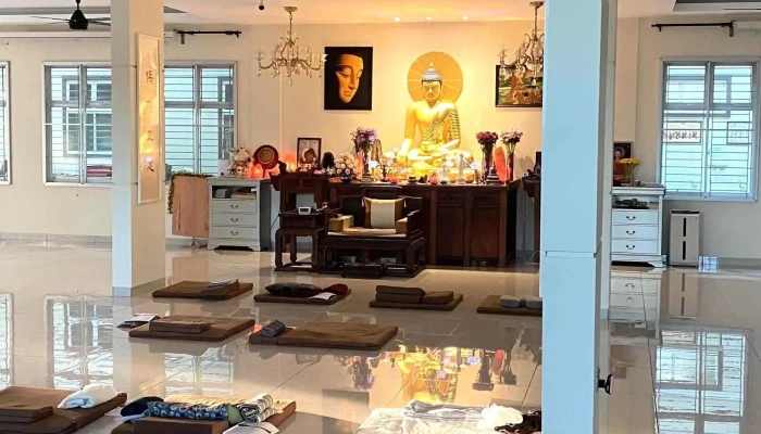 Khemanandi Meditation CenterQia Ma Lan Di Shan Yuan Video - Sri Gading