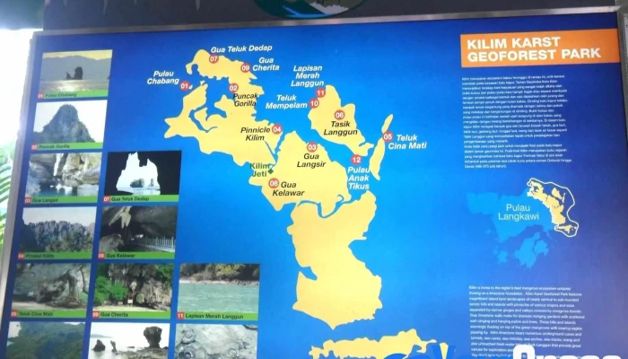 Kilim Geoforest Park -  Peta Hartanah - Langkawi