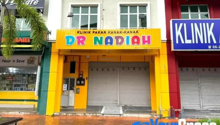 Klinik Pakar Kanak-Kanak Dr Nadiah - Jalan Bukit Beruang Utama 2