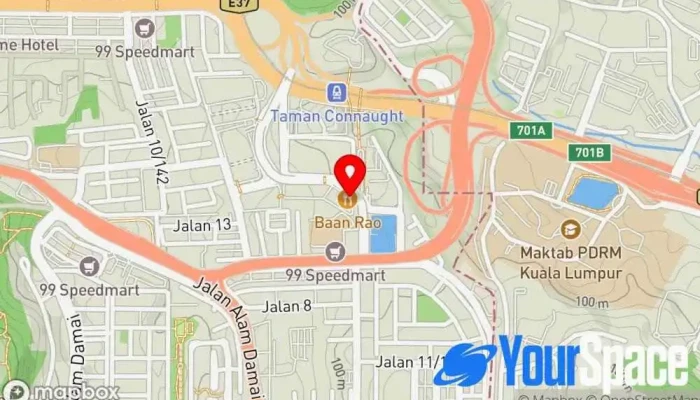 peta Mangetsu Healing Studio Perkhidmatan Kesihatan Mental di WILAYAH PERSEKUTUAN