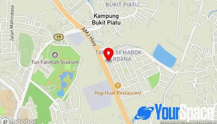 Namaste Yoga House Shala Melaka Town Branch Peta - Melaka