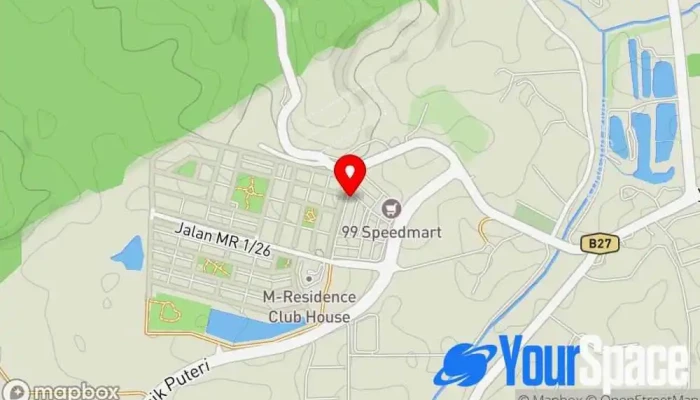 Ny Yoga Space -  Peta - Rawang