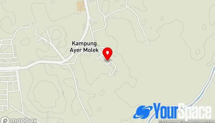 peta Pandan Molek Enterprise Muzium Kraf Tangan di Kuala Sungai Baru