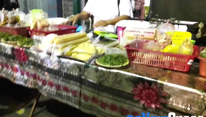 Pasar Malam Keningau -  Bahagian Dalam - Keningau
