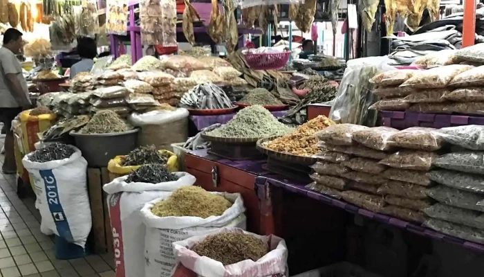 Pasar Tanjung Tawau Sabah Malaysia -  Makanan - Tawau