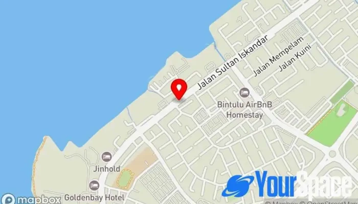 Pejabat Daerah Pertahanan Awam Bintulu -  Peta - Bintulu