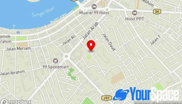 Persatuan Meditasi Kuang Sheng Muar -  Peta - Muar
