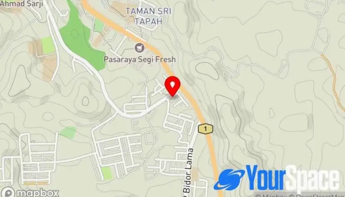 Persatuan Penganut Agama Buddah Tapah -  Peta - Tapah