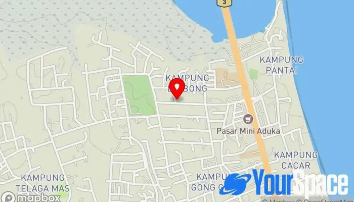 Pok Din Tukang Urut Paka -  Peta - Paka