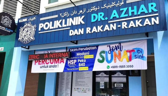 Poliklinik Dr. Azhar Dan Rakan-Rakan Batu Gajah - Laluan Bg Transit 2