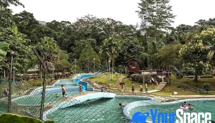 Poring Hot Spring -  Tempat Tarikan Pelancong - Ranau