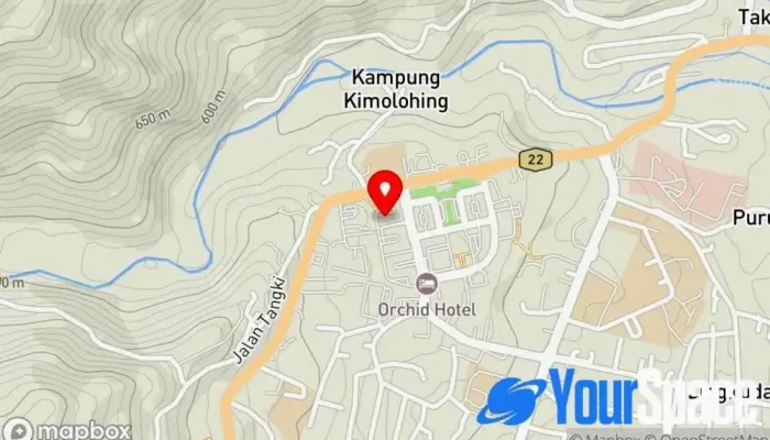 Ppk Kinabalu -  Peta - Ranau