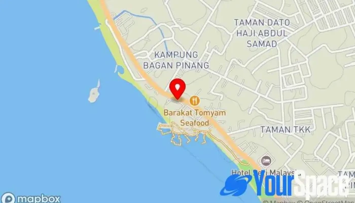 Pusat Latihan Risda -  Peta - Bagan Pinang, Port Dickson