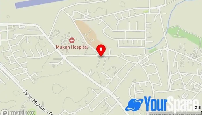 Pusat Pemulihan Dalam Komuniti Mukah -  Peta - Mukah