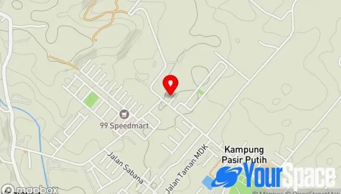 Pusat Rawatan Islam Dsufi Keningau Peta - Keningau