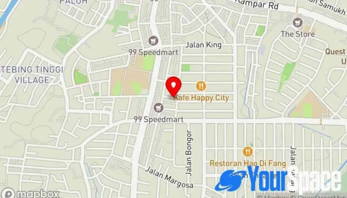 Pusat Yoga May One -  Peta - Ipoh