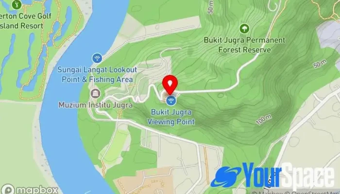 Rumah Api Bukit Jugra -  Peta - Banting