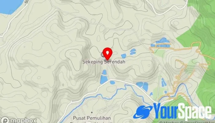 peta Sekeping Serendah Retreats Hotel peranginan di Serendah