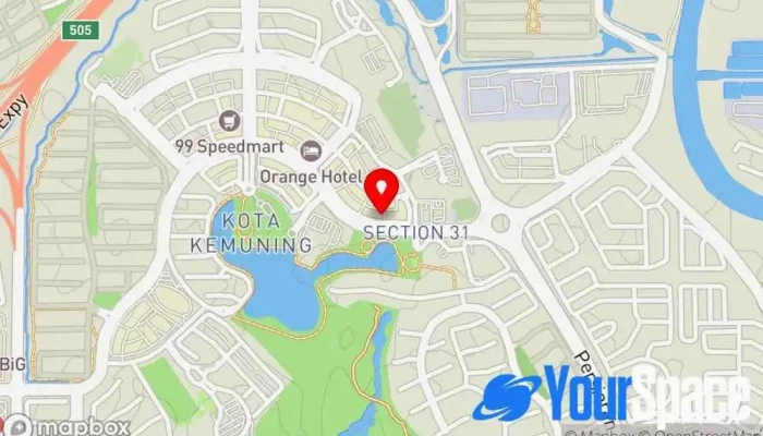 Surya Yoga Studio Kota Kemuning Peta - Shah Alam