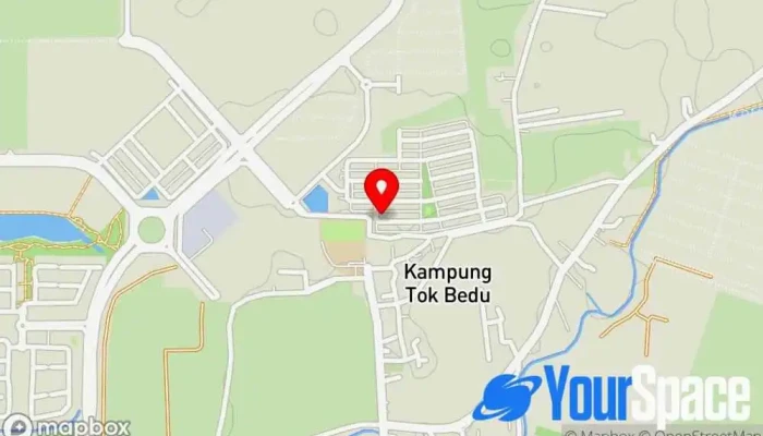 Taman Amansara Amansara South Peta - Kepala Batas