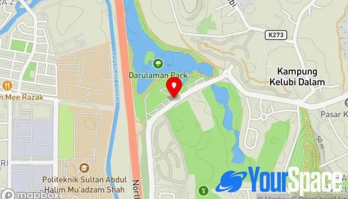 Tasik Darulaman Park -  Peta - Jitra