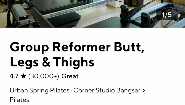 Urban Spring Pilates Bangsar -  Harga - Kuala Lumpur