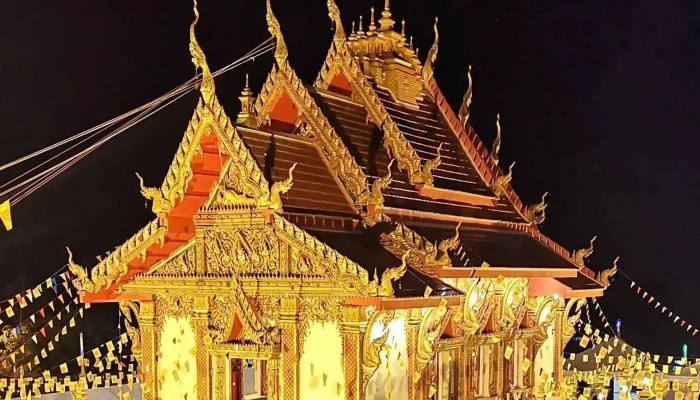 Wat Uthissak Thammo Wararam Gua Musang -  Kuil Buddha - Gua Musang