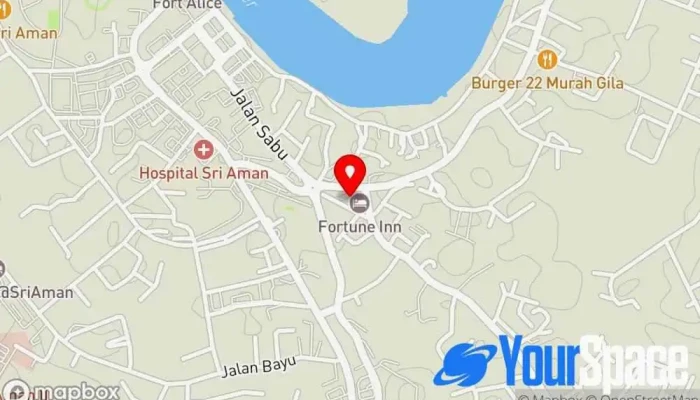 Wisma Sada -  Peta - Simanggang