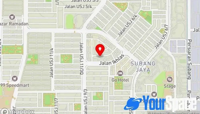 Yay Studio -  Peta - Subang Jaya