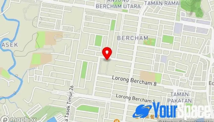 Yayasan Ipoh -  Peta - Ipoh